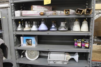 Lot221 - Light Bulbs Flood Lights, Ballast Misc See Pics