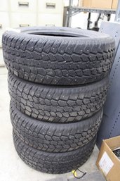 Lot223 - Set Of 4 215/60/16 Master Craft Studded Tires