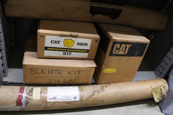 Lot297 - Misc Caterpillar Turbo Block Heater Kit Hoses See Pics