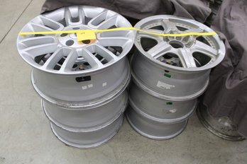 Lot317 - 6 Total- 3-18 Inch  3-16 Inch Rims See Pics