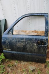 Lot449 - Driver Side Chevrolet Truck Door Pine Pitch - Cleanable See Pics