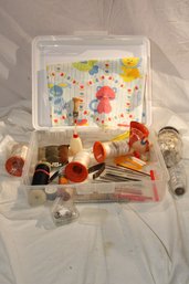 Misc.Crafting And Sewing Supplies-vintage-jar Of Vintage And Antique Buttons