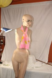 Mannequin, Female,has Makeup On-vintage, Shows Wear  But Cool!