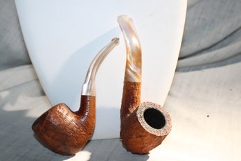 Vintage  2 Pipes - 1- Fellini  Stockholm & Israel  2 - Estella Stockholm , Haly