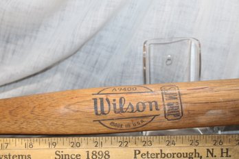 Wilson  A9400 Slim Grip Bat,  Wilson 'Top Notch' Official Made In USA