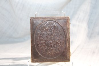 Antique Victorian Ambrotype Picture Frame Box, Box In Good Shape , Picture Is Somewhat Faded