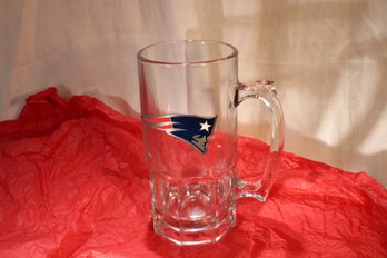 NFL New England Patriots Beer Glass MUG