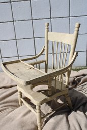 Antique High Chair Styled Potty Chair