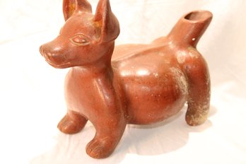 Mexican Pudgey Dog Pottery