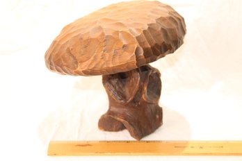 Fairy Home Wooden Mushroom