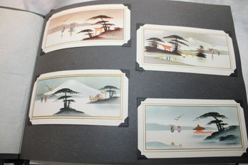 Ephemera - ABSOLUTELY GORGEOUS Post Card And Photo Album, Japan, Mid 1900's