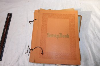 Ephemera - Scrap Book Full Of Greeting Cards Mid 1900's