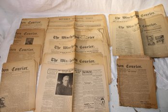 Ephemera - 1900-1910's The Winchendon Currier Newspapers