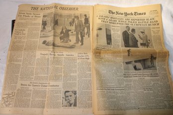 Ephemera - Kent State Tragedy, 8 Israeli Hostages Killed