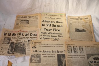 Ephemera - 1960's Space Related. New England Homestead 1926 Misc Headlines