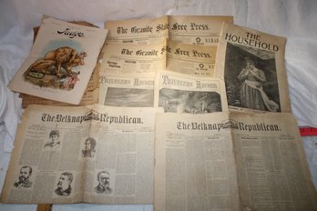 Ephemera - 1880's-1920's Misc Papers, Magazines