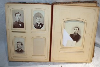 Ephemera - Antique Photo Album With 42 Photos  Early 1900's