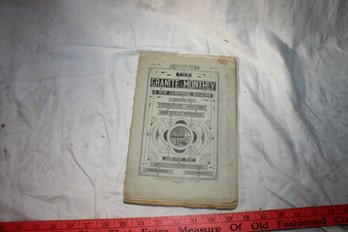 Ephemera  - 1882 The Granite Monthly NH Magazine