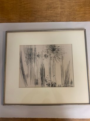 LUCIENNE BLOCH HAND SIGNED PRINT