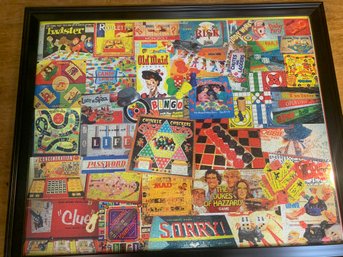 PUZZLE  PICTURE  OF VINTAGE GAMES