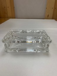 TIFFANY AND CO. SIGNED CRYSTAL BOX ABSOLUTLEY BEAUTIFUL