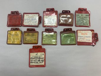 VINTAGE LOT OF FISHING LICENSES