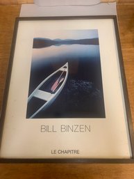 BILL BINZEN 'LE CHAPITRE ' PRINT