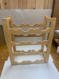 WOODEN WINE RACK