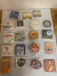 VINTAGE LOT OF BEER COASTERS