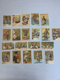 LATE 1800s EARLY 1900s ADVERTISING TRADING CARDS