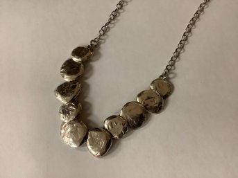 STERLING SILVER SILPADA CONTEMPORARY NECKLACE  21 GRAMS