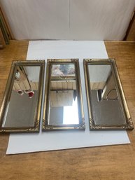 3 LIKE NEW MIRROR SET    9 X20