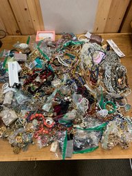 39 POUNDS OF ASSORTED JEWELRY ETC