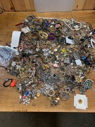 30 POUNDS OF ASSORTED JEWELRY ETC