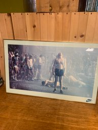 1978 NIKE POSTER FRAMED