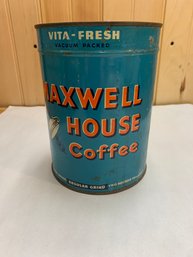 MAXWELL HOUSE COFFEE TIN (UNOPENED)