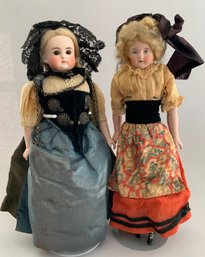 2  Bisque Dolls