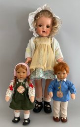 Lot Of 3 Dolls