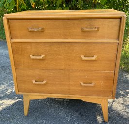 3 Drawer Dresser, Marked EG Wycome