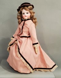15.5' SOLID DOME SONNEBERG-TYPE BISQUE DOLL
