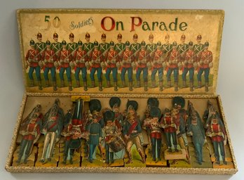 50 Soldiers On Parade By McLoughlin Bros New York