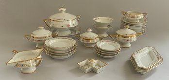 26 Pcs. French Art Deco Tea Set