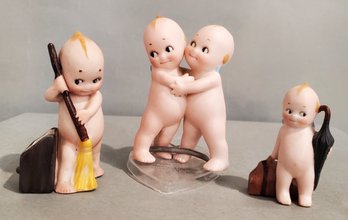 LOT OF 3 GERMAN KEWPIES