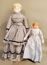 LOT OF 2 ANTIQUE GERMAN DOLLS