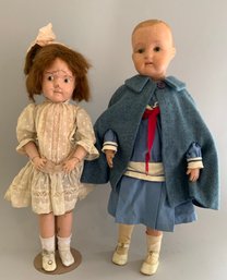 2  Schoenhut Dolls