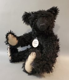 28' Black Long Mohair Bear 1912 Replica