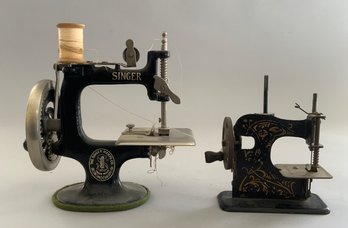 2  Childs Sewing Machines