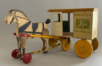 Vintage Borden's Toy Milk Truck