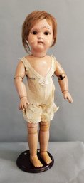 17' SCHOENHUT DOLL W/ ORIGINAL UNION SUIT