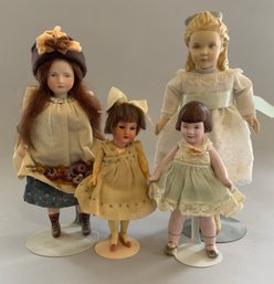 4  Small Dolls